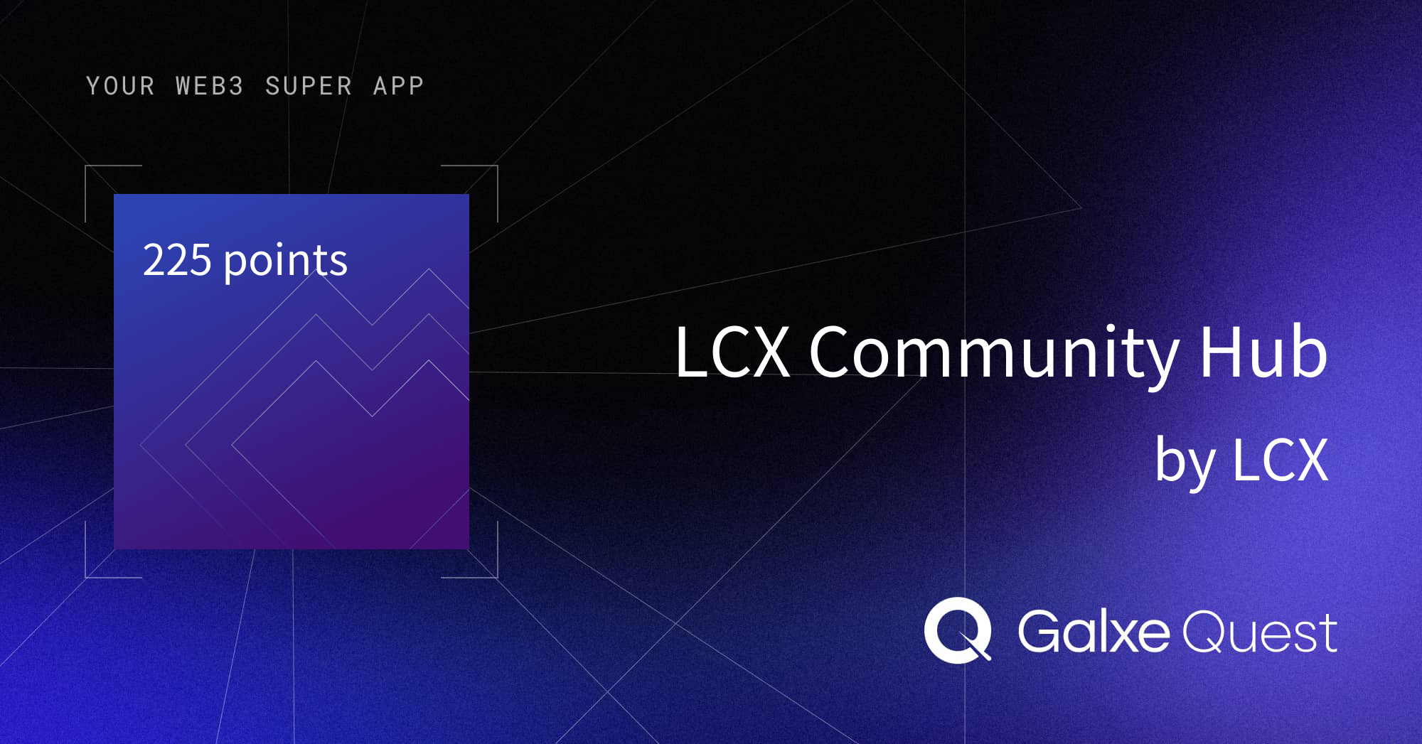 LCX Community Hub by LCX | Galxe Quest