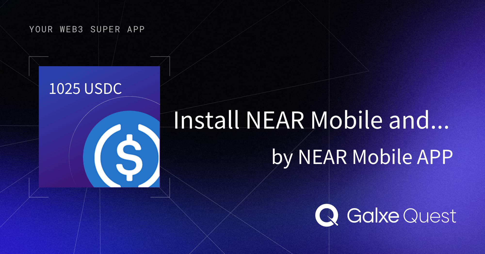 Around Mobile 💧 Install NEAR Mobile and get $NPRO! by NEAR Mobile APP | Galxe Quest