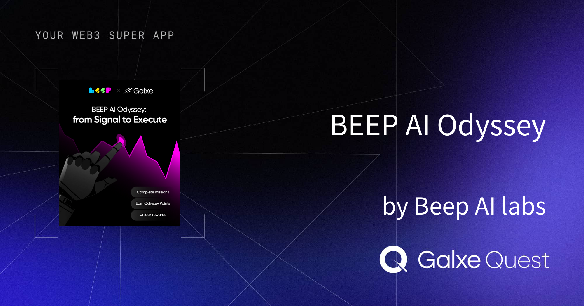 BEEP AI Odyssey by Beep AI labs | Galxe Quest